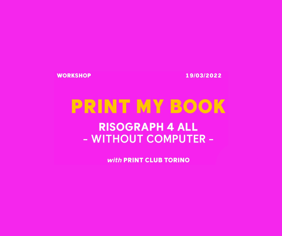 Print my book