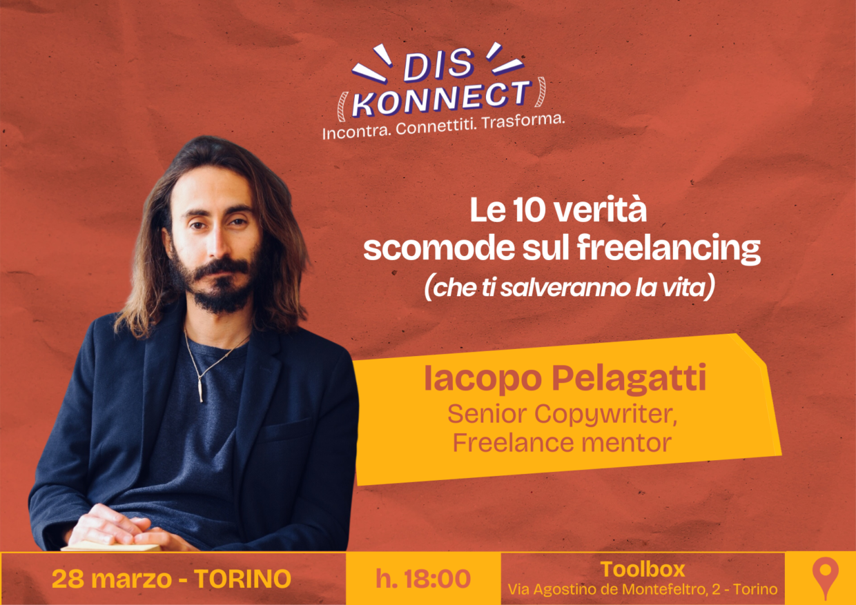 Diskonnect Iacopo Pelagatti Torino konnecta people