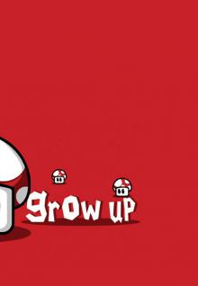 Super mario grow desktop background