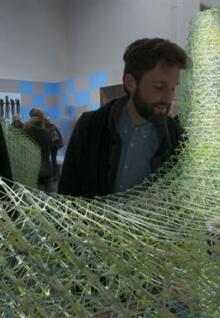 Iridescence print robot based 3d printing leightweight spatially complex mesh5