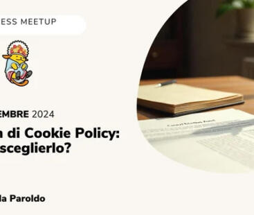 WordPress Torino Meetup #96 Plugin di Cookie Policy: come sceglierlo?