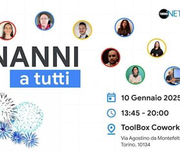 BONANNI A TUTTI - Il primo evento tech dell'anno