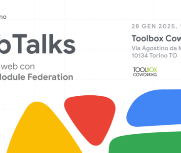 Web Talks - Il futuro del web con WebXR e Module Federation