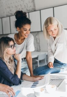 Donne lavoro squadra
