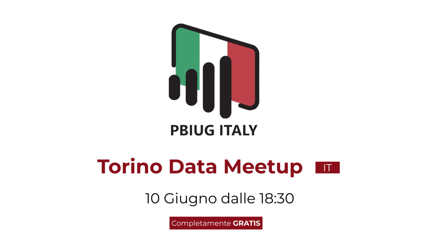 Torino Data Meetup banner