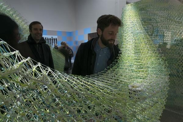 Iridescence print robot based 3d printing leightweight spatially complex mesh5