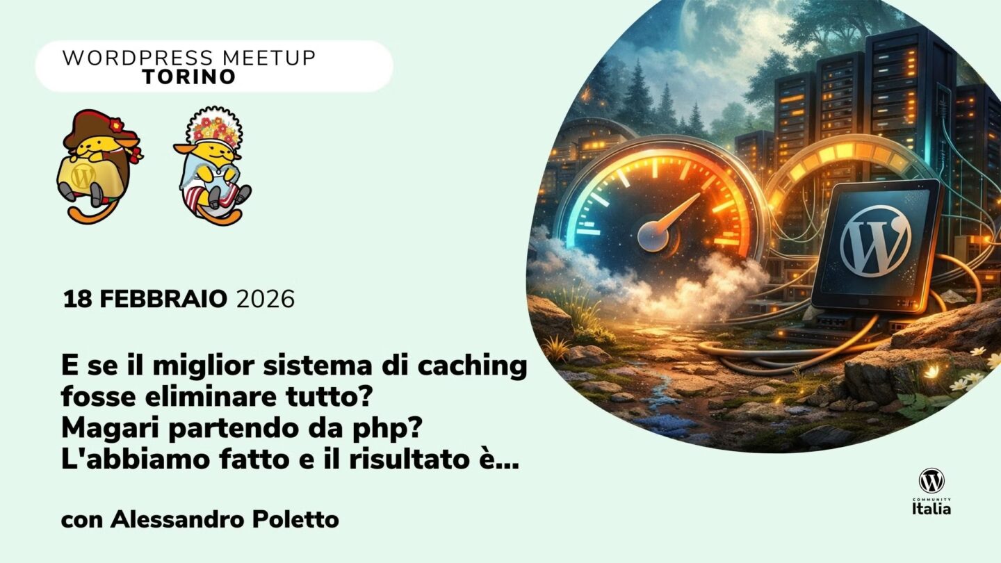 Wp meetup febbraio